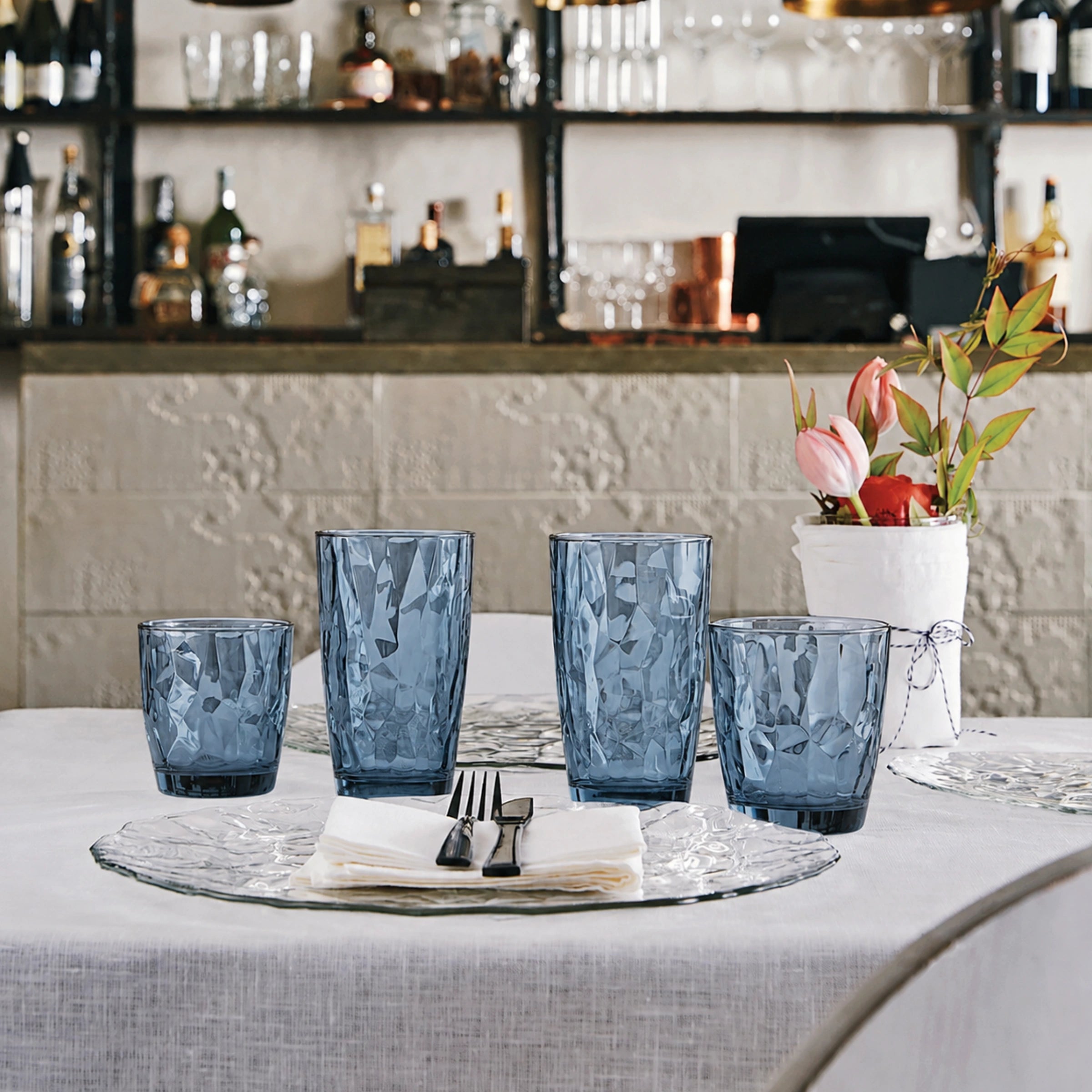 Diamond 16 oz. Cooler Drinking Glasses