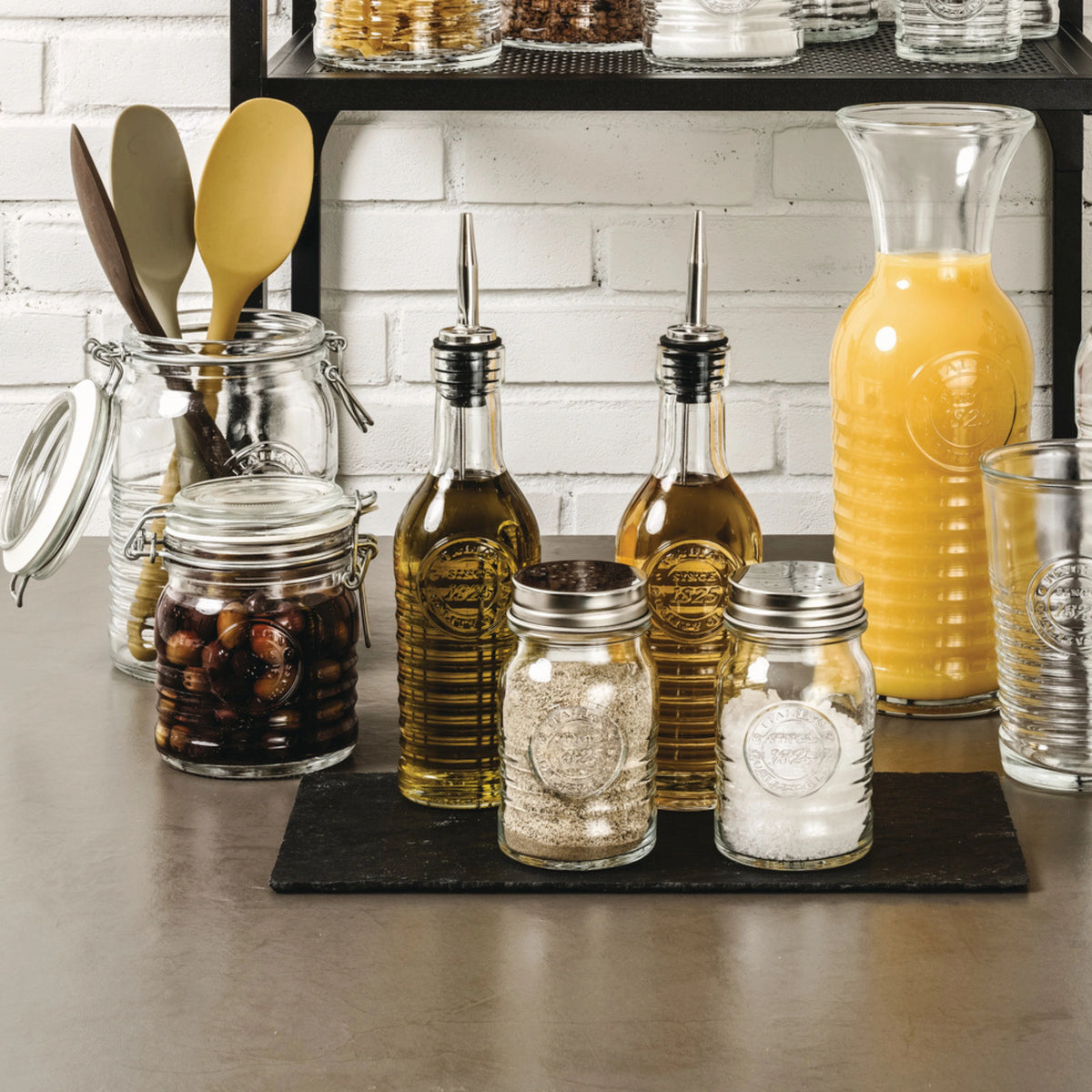 Officina 1825 25.25 oz. Food & Canning Jar with Swing Top