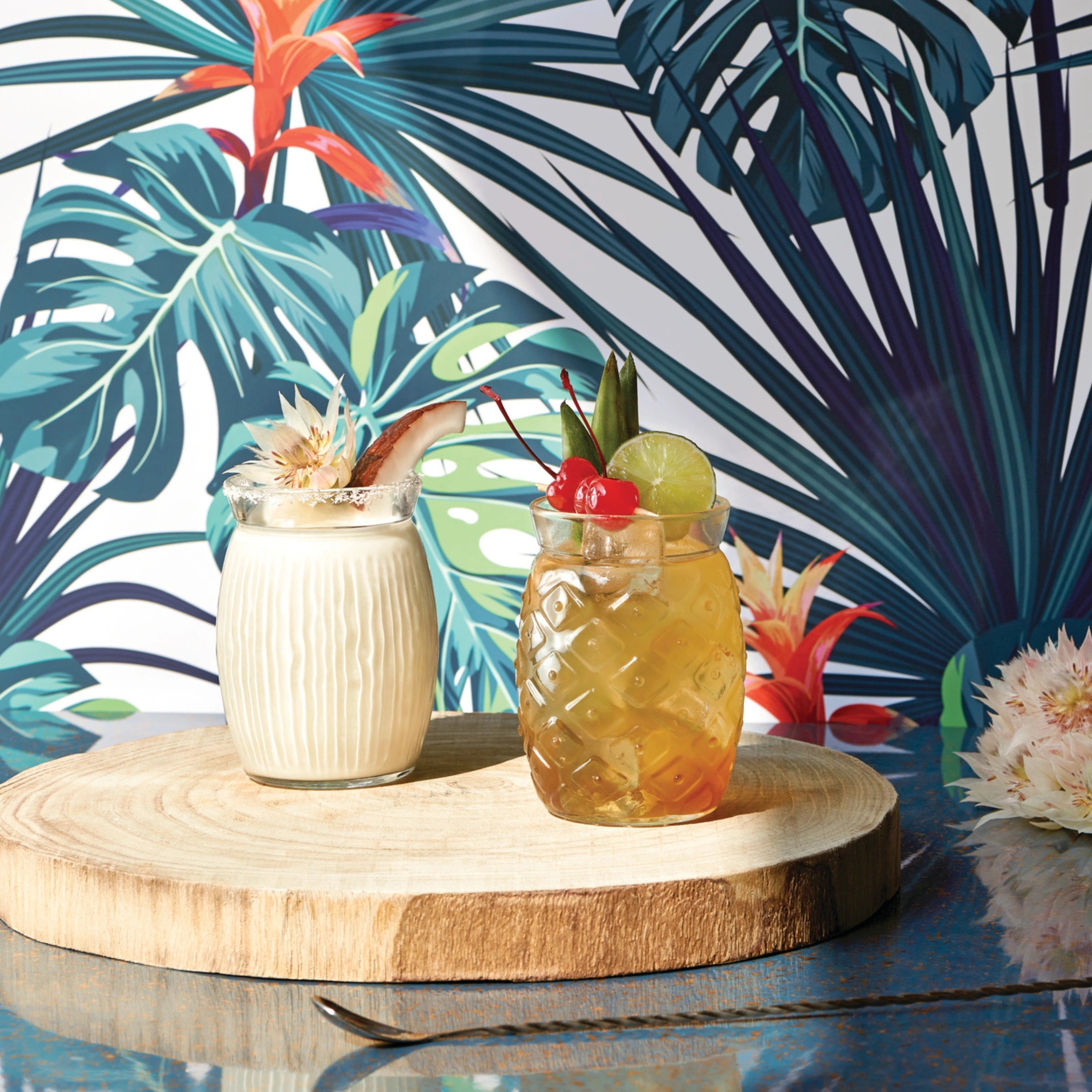 Bartender 15 oz. Sweet Cocktail Coconut Glasses