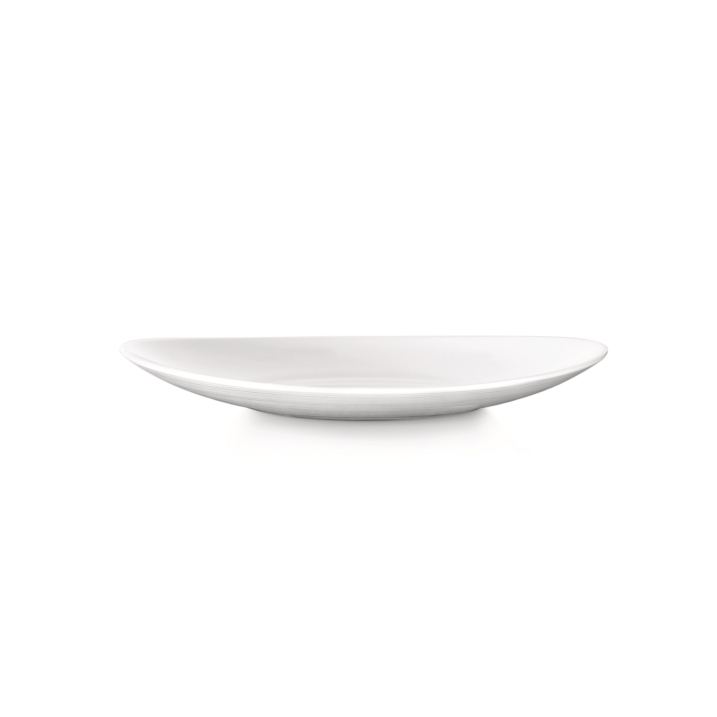 Bormioli Rocco Prometeo 8.75" x 7.5" Opal Glass Dessert Plate (Set of 24)