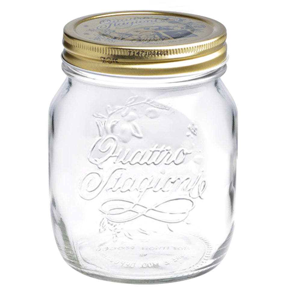 Bormioli Rocco Quattro Stagioni 23.5 oz. Canning Jar (Set of 12)