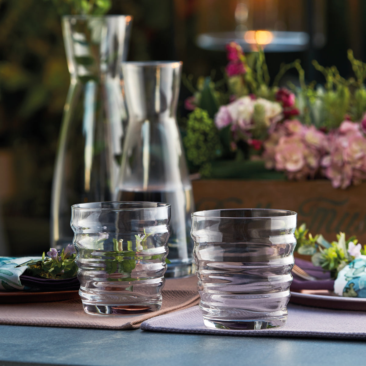 Bormioli Rocco Riflessi 12.25 oz. DOF Drinking Glasses (Set of 6)