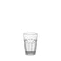 Bormioli Rocco Rock Bar 12.5 oz. Beverage Stackable Drinking Glasses, Clear (Set of 6)