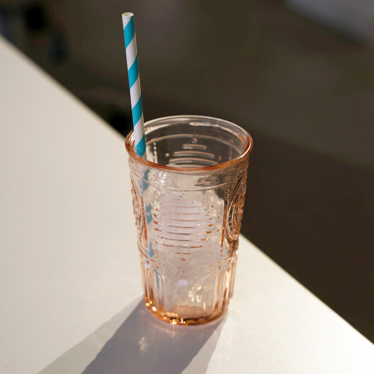 Romantic 16 oz. Cooler Drinking Glasses (Set of 4)