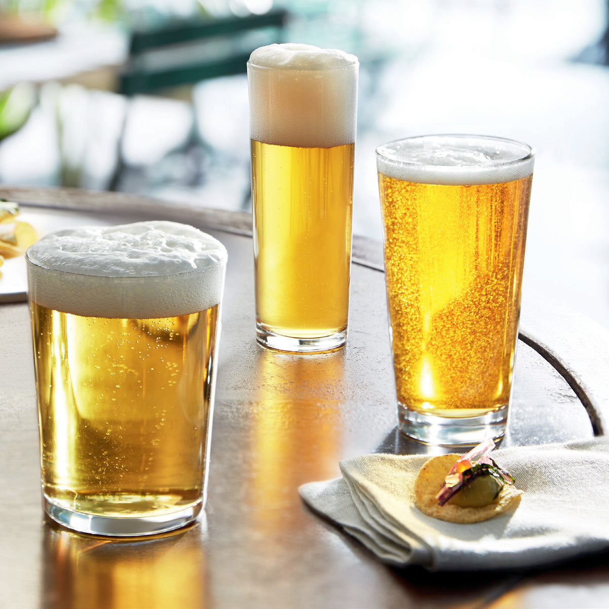 Bormioli Rocco Sestriere 19.5 oz. Pint Beer Glasses (Set of 6)