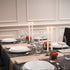 Bormioli Rocco White Moon 9" Opal Glass Soup Plate (Set of 24)