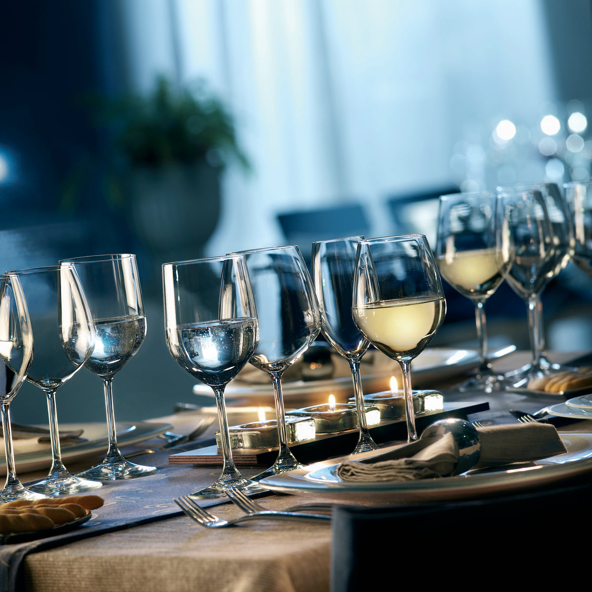 Disc - Restaurant  14.75 oz. White Wine Glasses (Set of 4) - Bormioli Rocco USA