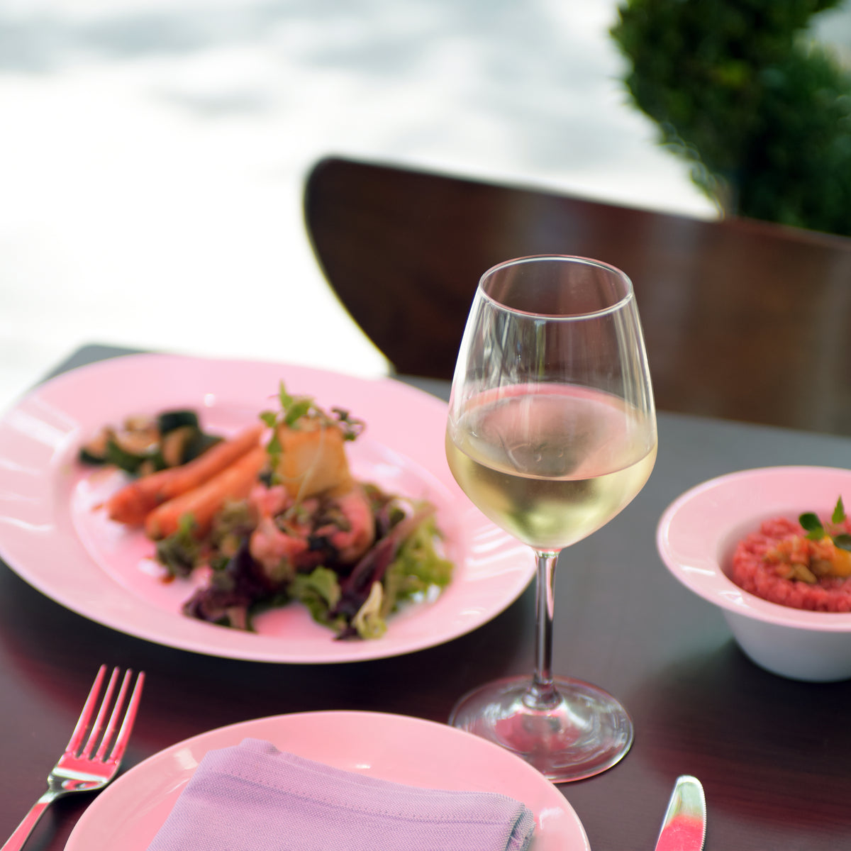 Disc - Restaurant  14.75 oz. White Wine Glasses (Set of 4) - Bormioli Rocco USA
